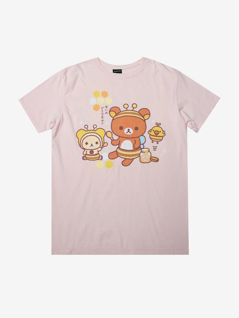 Honeycomb Pink Tee – Tiktok Teenager