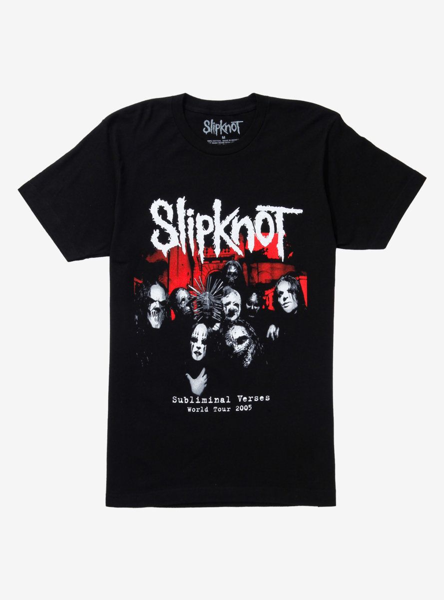 Slipknot Subliminal Verse World Tour T-Shirt