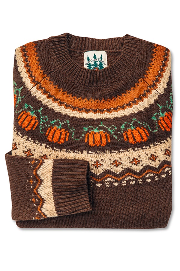 The Cozy Pumpkin Sweater – Women’s