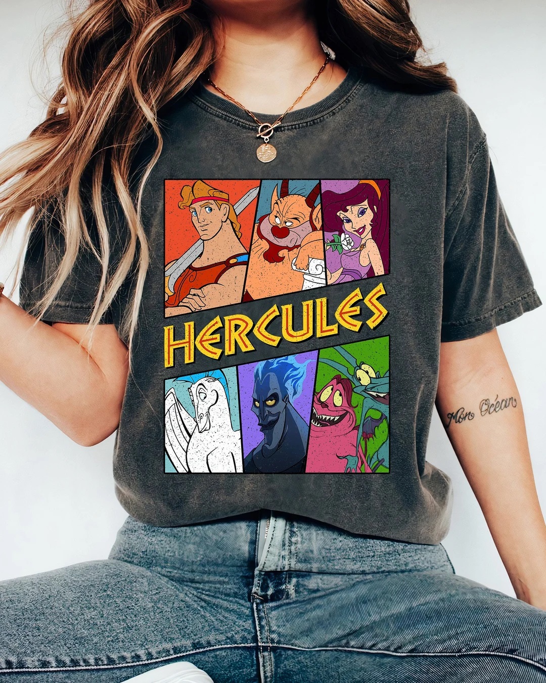 Vintage Hercules Shirt : Vintage Hercules Shirt, Disney Hercules Megara Hades Shirt, Magic