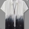 Men Tree Print Shirt Without Tee 1