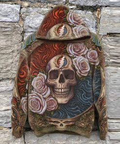 New Casual Warm Pullover Tops Fashion Totem Printing Hooded Sweatshirt Autumn Winter Casual Long Sleeve Loose Hoodies Streetwear - N3