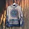 Sun Print Hoodie Women Sweatshirts Aesthetic Ethnic Casual Long Sleeve Pullover Hooded Tops Hippies Streetwear Female Jumper Top – D