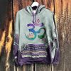 Women Hoodies Sweatshirts Long Sleeve Casual Pullover Clothes Fashionable Design Street Style Tops - Purple