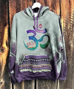 Women Hoodies Sweatshirts Long Sleeve Casual Pullover Clothes Fashionable Design Street Style Tops - Purple