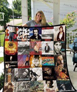 Bruce Springsteen Albums Cover Quilt Blanket