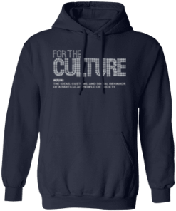 For The Culture Crystal Blue Hoodie