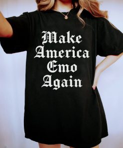 Make America Emo Again, Emo Forever Shirt, Emo Gift, Make America Goth Again, Still Emo Shirt, It Wasn't a Phase Tee, Emo Music Fan T Shirt