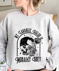 My Favorite Color is Morally Grey Sweatshirt, Bookish Shirt, Booktok Merch, Smut Lover, Spicy Books, Smuttrovert Tshirt, Funny Reading Shirt