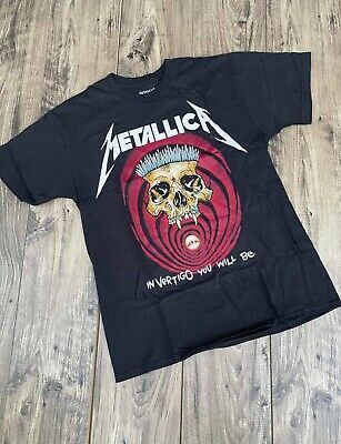 Red Skull Metallica Vintage Style  (black) T-shirt Sz.  Nwt 3438