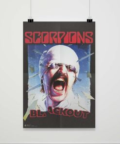 Scorpions Blackout Album Cover Poster