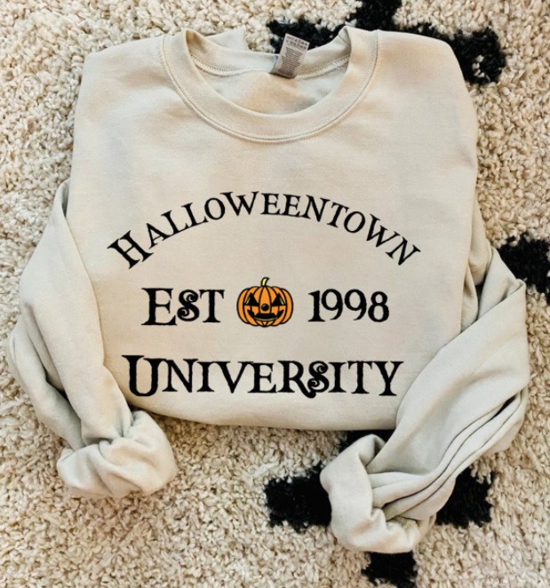 Halloweentown University Shirt, Halloween Town Shirt, Vintage Halloween Shirt, Funny Fall Shirt, School Halloween, Cute Fall Halloweentown