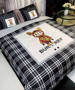 Burberry Luxury Brand High-End Bedding Set