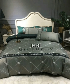 Givenchy Logo Fashion Luxury Brand Bedding Set