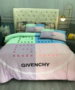 Givenchy Multicolor Luxury Brand Premium Bedding Set