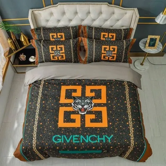 Givenchy Tiger Luxury Brand Bedding Set