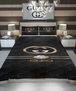 Gucci Diamond Fashion Luxury Brand Bedding Set