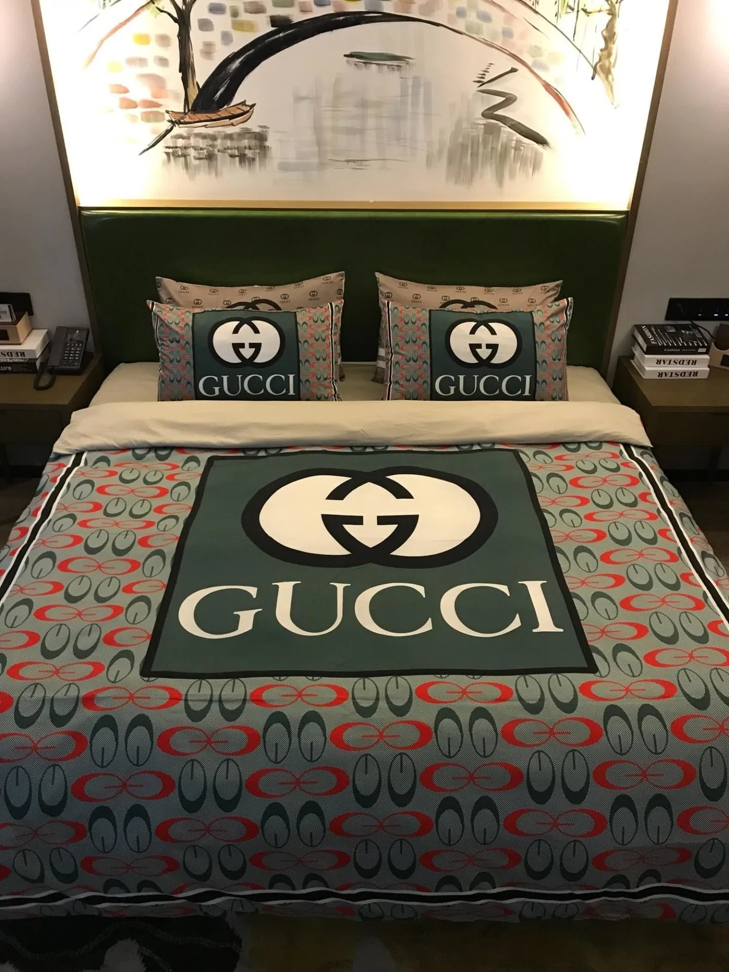 Gucci New Luxury Brand Bedding Set