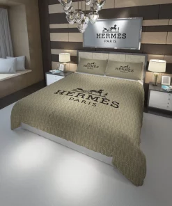 Hermes Paris Fashion Luxury Brand Premium Bedding Set