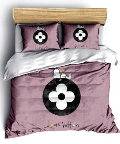 Louis Vuitton Hot Luxury Fashion Bedding Set