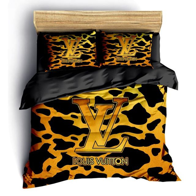 Louis Vuitton New Luxury Brand Fashion Bedding Set