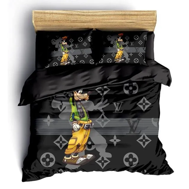 Louis Vuitton Pluto Luxury Brand Bedding Set