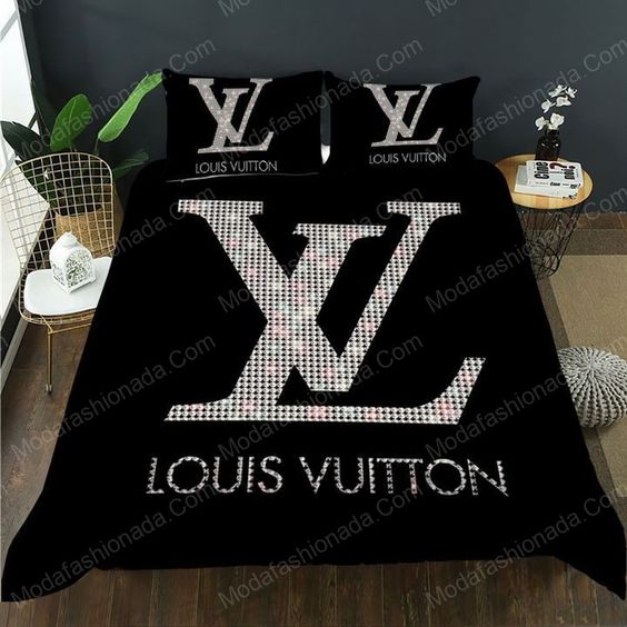 Louis vuitton luxury brand model 13 bedding set