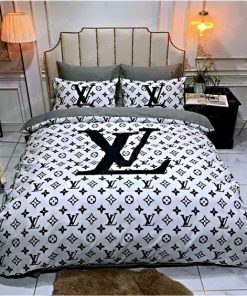 Louis vuitton luxury brand model 14 bedding set