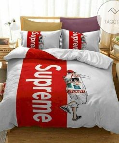 Supreme Hustler Fashion Luxury Brand Bedding Set