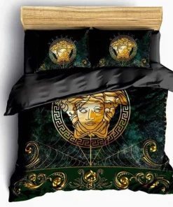 Versace Medusa Luxury Brand High-End Bedding Set