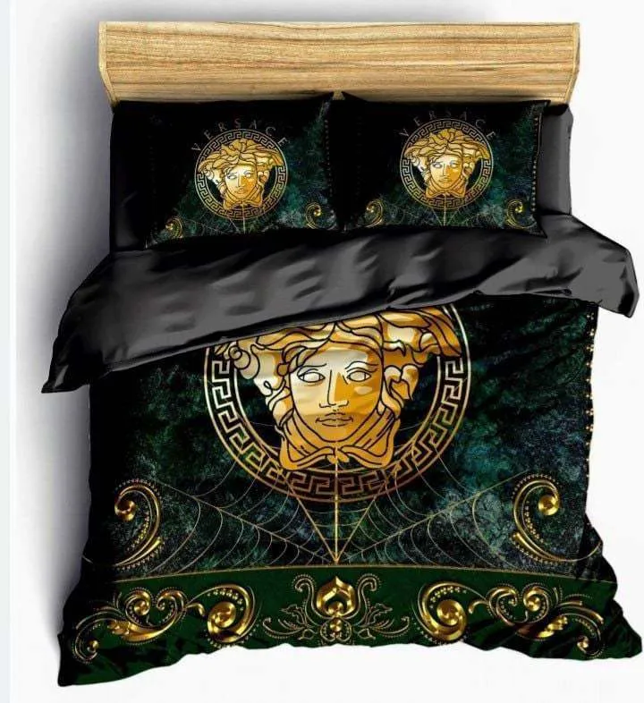 Versace Medusa Luxury Brand High-End Bedding Set