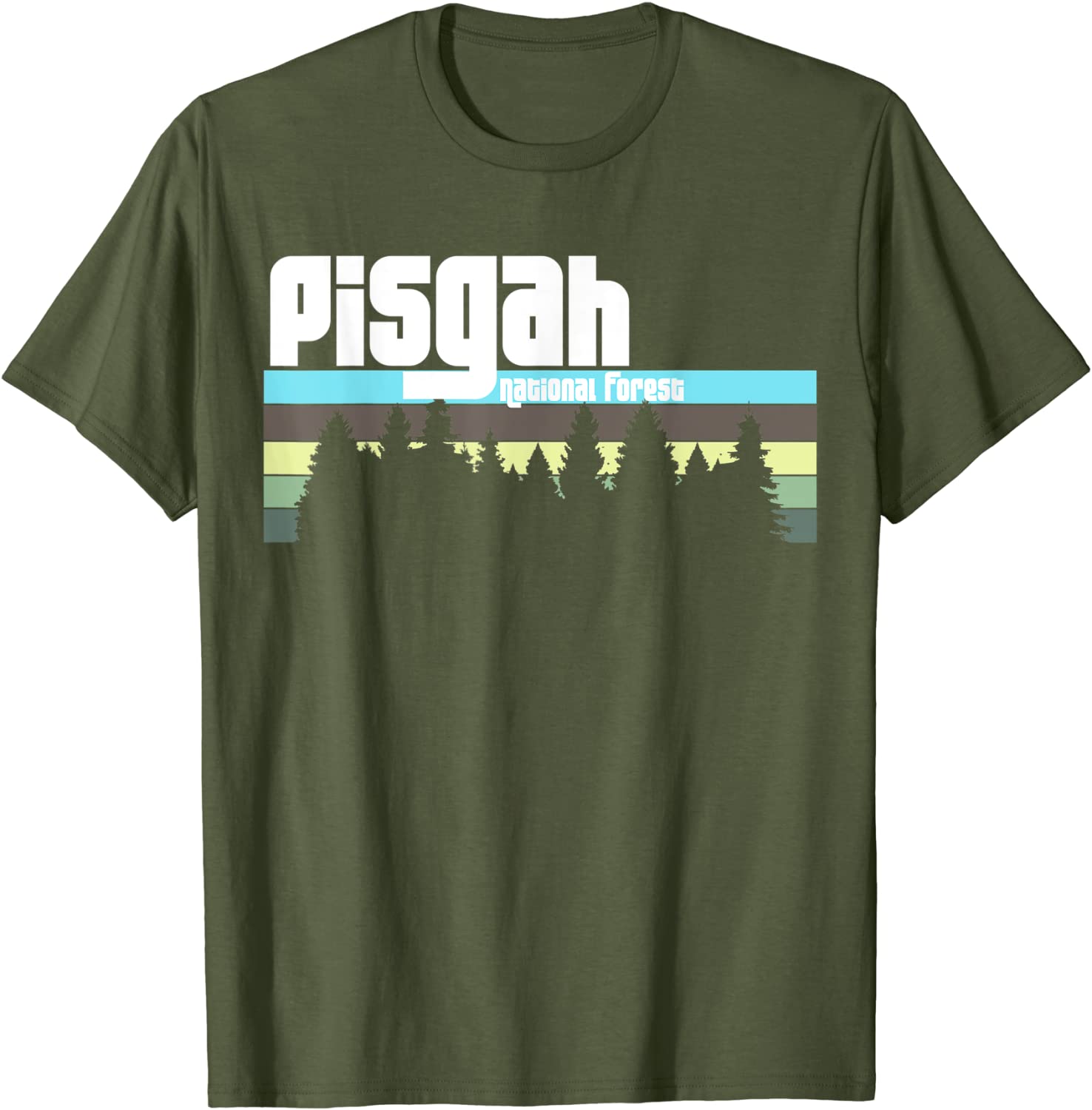 Pisgah National Forest North Carolina Asheville, NC Vacation Hoodie Sweatshirt T-Shirt