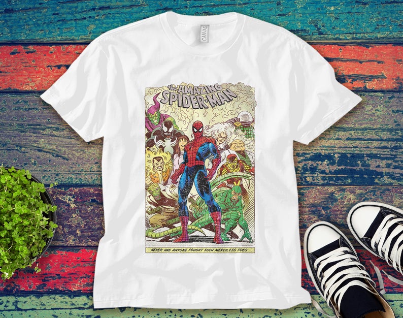 The Amazing Spider-Man Comic Unisex T-Shirt Best Gift For Spider-Man Lover T-Shirt