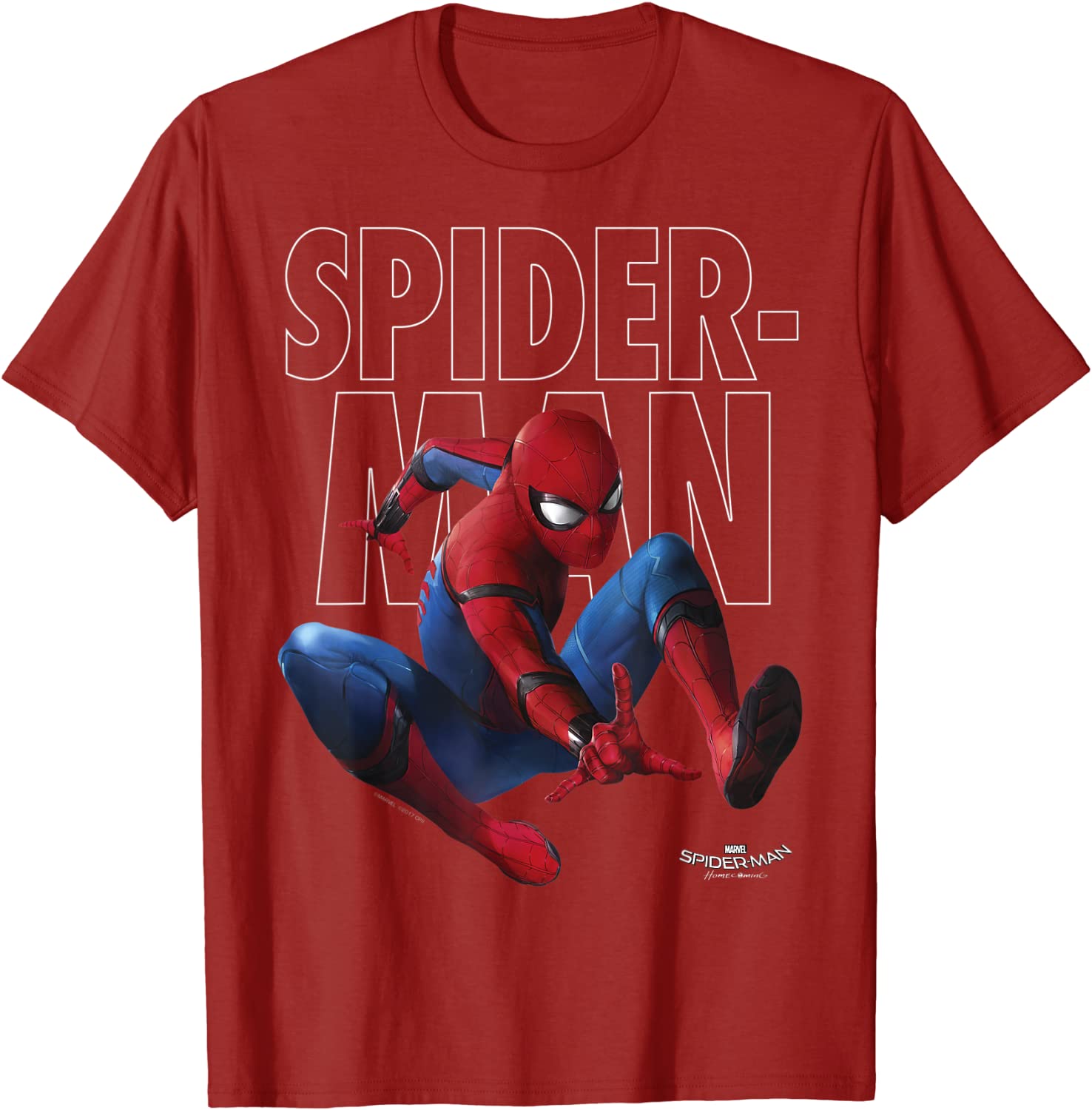 Spider-Man Homecoming Hoodie Sweatshirt T-Shirt