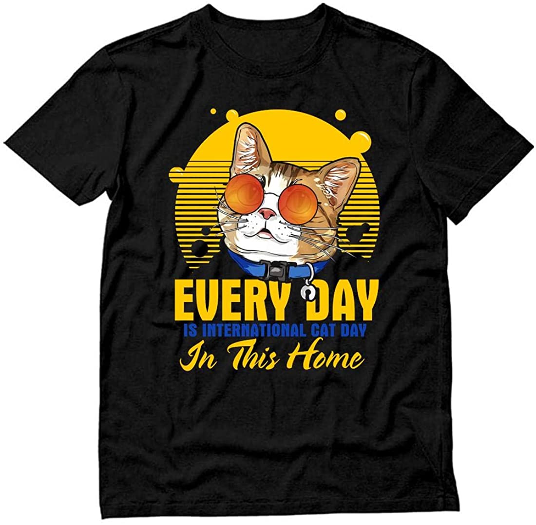 Every Day is International Cat Day in This Home T-