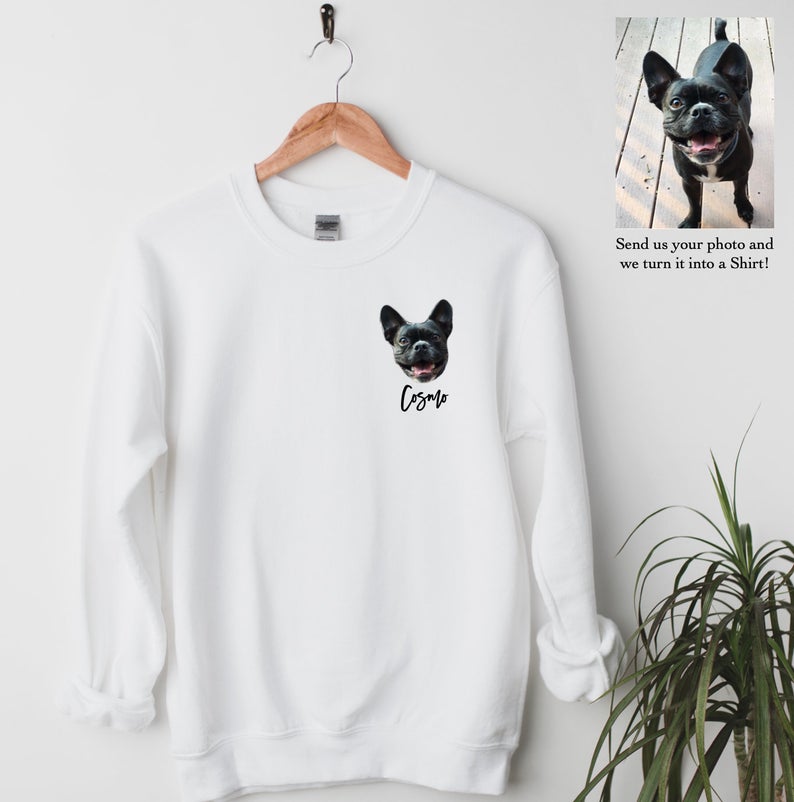 Personalized Dog Lover Gift, Custom Pet Photo Shirt Best Gift For National Dog Day Gift T-Shirt