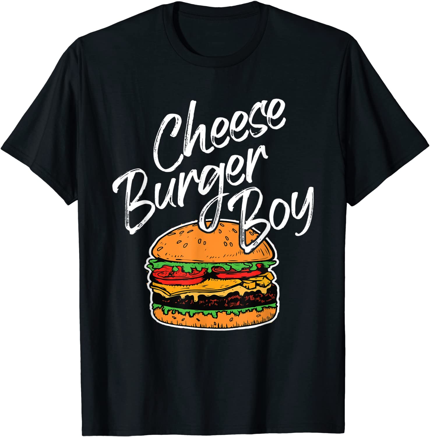 Cheeseburger Boy – Burger Lover – National Cheeseburger Day T-Shirt