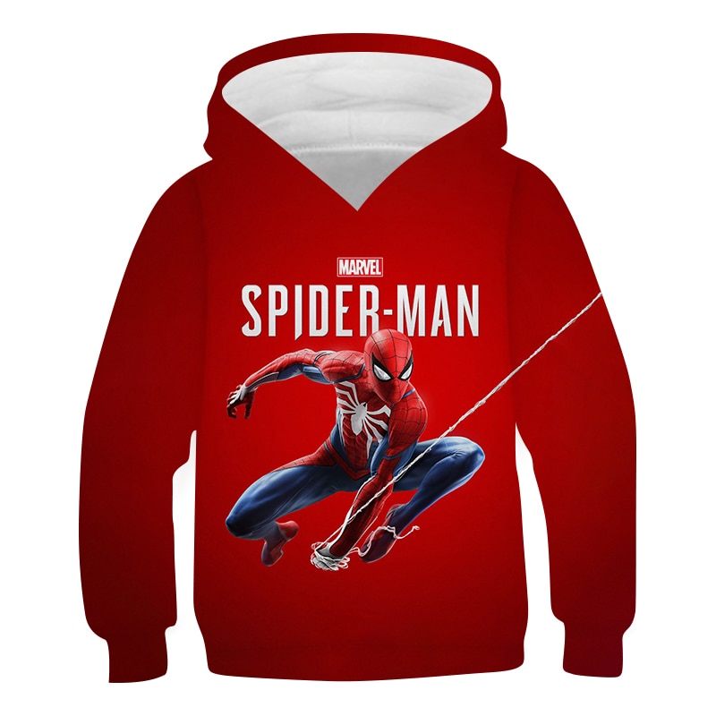 Details about Kids 3D Spiderman Casual Hoodie Jumper Sweatshirt Hooded Boys Girl Pullover Tops Details about Kids 3D Spiderman Casual Hoodie Jumper Sweatshirt Hooded Boys Girl Pullover Tops