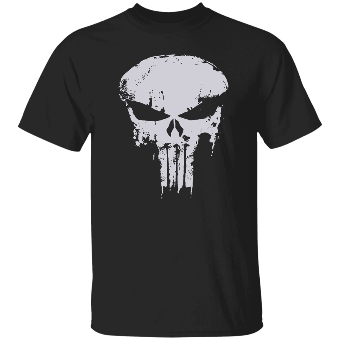 Punisher Body Fit O Neck Casual Graphic Men’s T Shirt