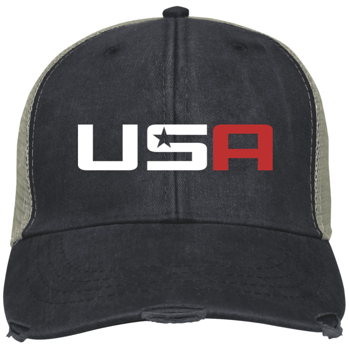 Team USA Ryder Cup Hat, Ryder Cup USA DT630 Mesh Back Cap Dsp