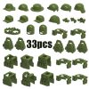 33pcs-green