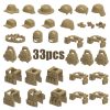 33pcs-beige