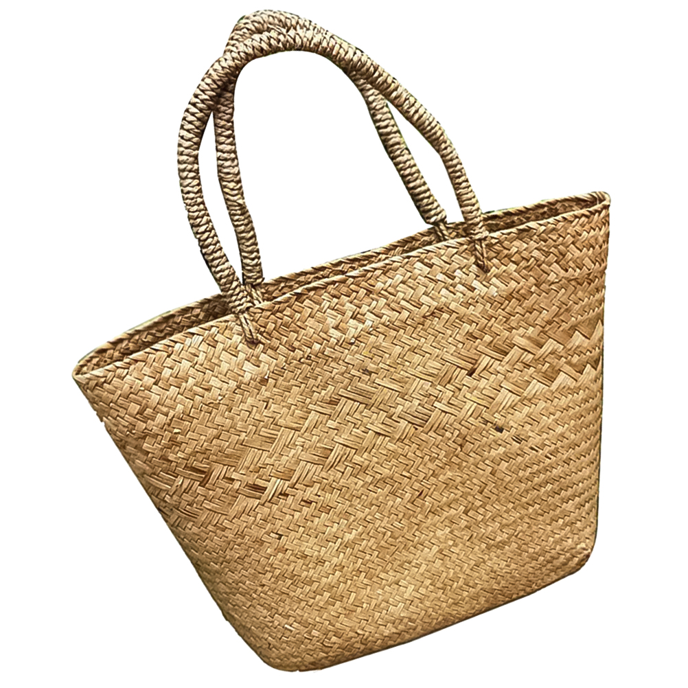 Rattan-Laundry-Hamper-Country-Basket-Woven-Baskets-Seagrass-Bag-Weeding-Ornament-Decorate-Straw-Flower-4