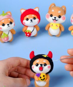 New DIY Felting Wool Fibre Felt Fabric Felt Craft Toys Felting Wool Handmade Felting Craft 5g/10g/20g/50g